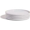 Our Place Dinner Plates – Set of Four 10.5” Handcrafted Ceramic Dinner Plates | Chip-Resistant, Restaurant-Grade | Stackable & Space-Saving | Steam(Steam)