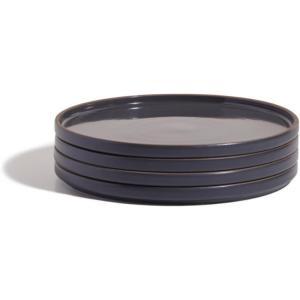 Our Place Dinner Plates – Set of Four 10.5” Handcrafted Ceramic Dinner Plates | Chip-Resistant, Restaurant-Grade | Stackable & Space-Saving | Steam(Char)