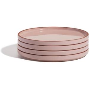 Our Place Salad Plates – Set of Four 8.5” Handcrafted Ceramic Plates | Versatile & Durable | Chip-Resistant, Restaurant-Grade | Steam(Spice)