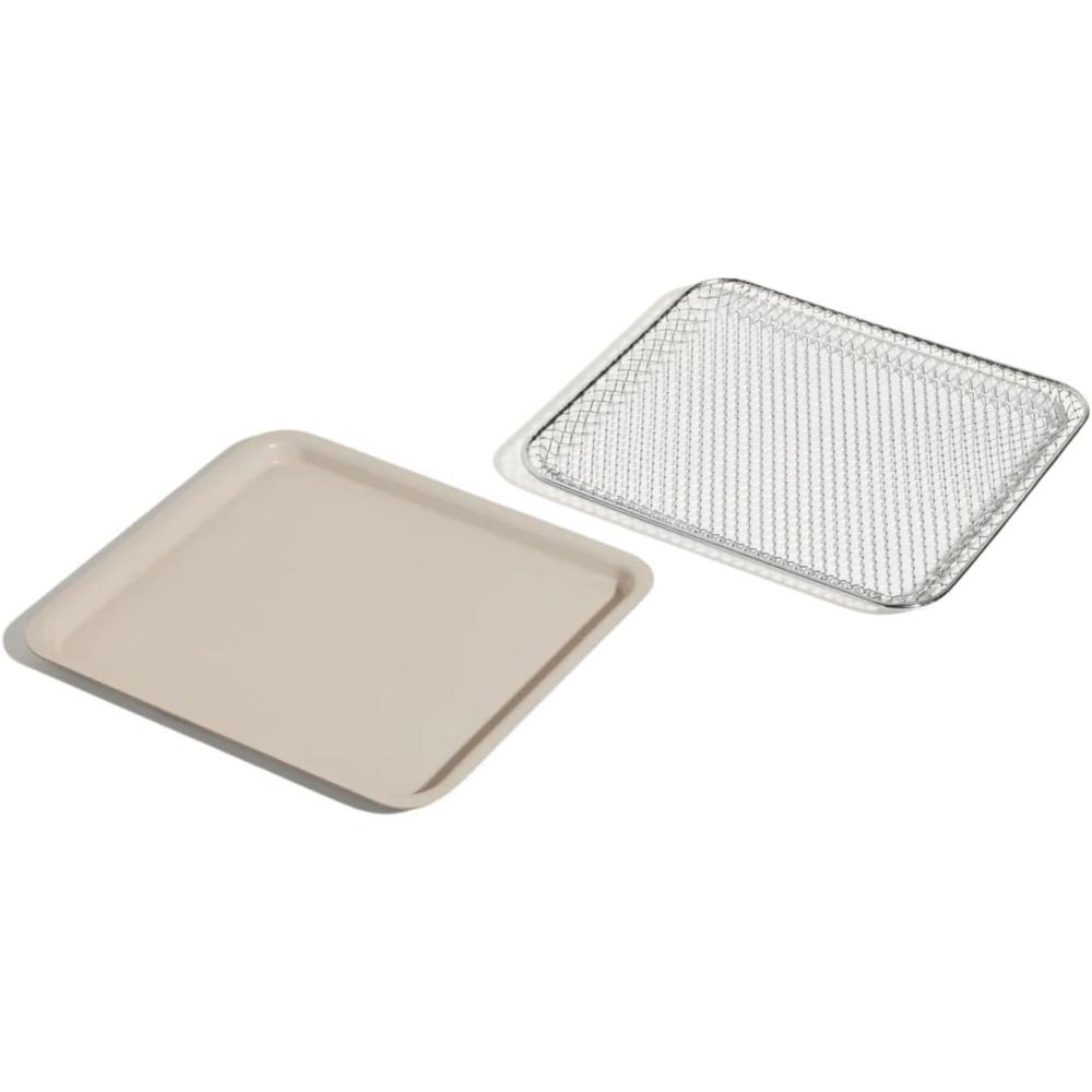 imageOur Place Wonder Oven Essentials Kit  Extra Air Fryer Basket ampamp Nonstick CeramicCoated Bake Pan  Oven Safe EcoFriendly  SpiceSteam