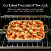 Our Place Essentials 4-Piece Griddle Pan Set | Nonstick Griddle Standard & Mini with Reusable Silicone Oven Mats | Thermakind™ PFAS-Free Nonstick, Oven Safe, Stovetop to Oven Versatility | Cream