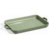 Our Place Mini Griddle Pan | 9″ (2 Qt) Nonstick Ceramic Griddle Pan for Stovetop & Oven | PFAS-Free, Oven-Safe up to 450°F, Easy-Grip Handles | Blue Salt(Sage)