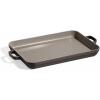 Our Place Mini Griddle Pan | 9″ (2 Qt) Nonstick Ceramic Griddle Pan for Stovetop & Oven | PFAS-Free, Oven-Safe up to 450°F, Easy-Grip Handles | Blue Salt(Char)