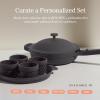 Our Place Silicone Egg Poacher Add-On – Easy-Use Poaching Set | Fail-Proof Water Bath Design | Includes Sturdy Nylon Platter & Perforated Cups | BPA-Free, Dishwasher Safe | Spice(Steam)