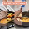 Our Place Utensil Essentials – 6-Piece Silicone Cooking Utensil Set | Ergonomic, Heat-Resistant, Dishwasher Safe | Spatula, Ladle, Whisk, Slotted Turner, Basting Brush, Tongs | BPA-Free | Blue