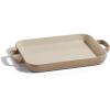 Our Place Mini Griddle Pan | 9″ (2 Qt) Nonstick Ceramic Griddle Pan for Stovetop & Oven | PFAS-Free, Oven-Safe up to 450°F, Easy-Grip Handles | Blue Salt(Steam)