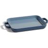 Our Place Mini Griddle Pan | 9″ (2 Qt) Nonstick Ceramic Griddle Pan for Stovetop & Oven | PFAS-Free, Oven-Safe up to 450°F, Easy-Grip Handles | Blue Salt(Blue Salt)