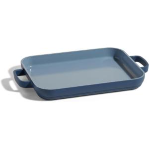 Our Place Mini Griddle Pan | 9″ (2 Qt) Nonstick Ceramic Griddle Pan for Stovetop & Oven | PFAS-Free, Oven-Safe up to 450°F, Easy-Grip Handles | Blue Salt(Blue Salt)