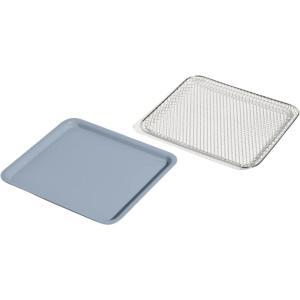 Our Place Wonder Oven Essentials Kit | Extra Air Fryer Basket & Nonstick Ceramic-Coated Bake Pan | Oven Safe, Eco-Friendly | Spice(Blue Salt)