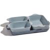 Our Place Bakeware Set | 5-Piece Ceramic Bakeware Collection with Stovetop-to-Oven Griddle Pan | PFAS-Free Non-Toxic Nonstick Pans, Oven Mat & Baking Dishes | Char(Blue Salt)