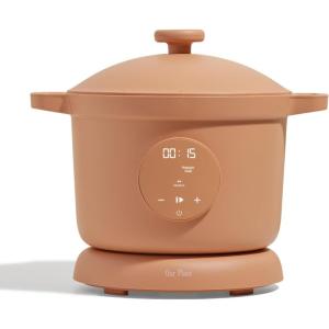 Our Place Dream Cooker | 6 Qt Ceramic Nonstick Multicooker & Pressure Cooker with Touchscreen Controls & Auto Steam Release | 4 Modes: Pressure Cook, Sauté/Sear, Slow Cook & Warm | Spice(Spice)