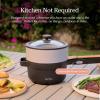 Our Place Perfect Power Pot | Compact 5-in-1 Electric Pot With Steamer, Spatula & More| Portable Cooking Pot with with Nonstick Coating | Spice