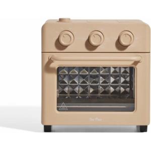 Our Place Large Wonder Oven | 6-in-1 Stainless Steel Air Fryer Toaster Oven Combo with Basket, Rack, Pan & Tray | 3-Rack, 32 QT, Large Capacity – Toast, Roast, Bake, Reheat, Broil & Steam | Blue Salt(Steam)