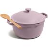 Our Place Perfect Pot – 5.5 Qt. Nonstick Ceramic Sauce Pan with Lid | Versatile Cookware for Stovetop and Oven | Steam, Bake, Braise, Roast | PTFE and PFOA-Free | Toxin-Free, Easy to Clean | Sage(Lavender)
