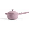 Our Place Perfect Pot – 5.5 Qt. Nonstick Ceramic Sauce Pan with Lid | Versatile Cookware for Stovetop and Oven | Steam, Bake, Braise, Roast | PTFE and PFOA-Free | Toxin-Free, Easy to Clean | Sage(Lavender)