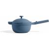 Our Place Perfect Pot – 5.5 Qt. Nonstick Ceramic Sauce Pan with Lid | Versatile Cookware for Stovetop and Oven | Steam, Bake, Braise, Roast | PTFE and PFOA-Free | Toxin-Free, Easy to Clean | Sage(Blue Salt)