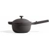 Our Place Perfect Pot – 5.5 Qt. Nonstick Ceramic Sauce Pan with Lid | Versatile Cookware for Stovetop and Oven | Steam, Bake, Braise, Roast | PTFE and PFOA-Free | Toxin-Free, Easy to Clean | Sage(Char)