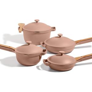 Our Place Cookware Set – Complete 13-Piece Set Including Always Pan 2.0, Mini Always Pan, Perfect Pot, and Mini Perfect Pot | Multifunctional, Toxin-Free Nonstick | Replaces 36 Pieces | Spice