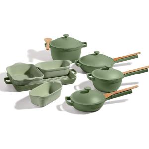 Our Place Ultimate Cookware Set – Complete 18-Piece Set Including the Always Pan, Perfect Pot, and Bakeware Set | Multifunctional, Toxin-Free Nonstick | Replaces 44 Pieces | Sage