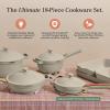 Our Place Ultimate Cookware Set – Complete 18-Piece Set Including the Always Pan, Perfect Pot, and Bakeware Set | Multifunctional, Toxin-Free Nonstick | Replaces 44 Pieces | Steam