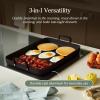 Our Place Essentials 4-Piece Griddle Pan Set | Nonstick Griddle Standard & Mini with Reusable Silicone Oven Mats | Thermakind™ PFAS-Free Nonstick, Oven Safe, Stovetop to Oven Versatility | Char