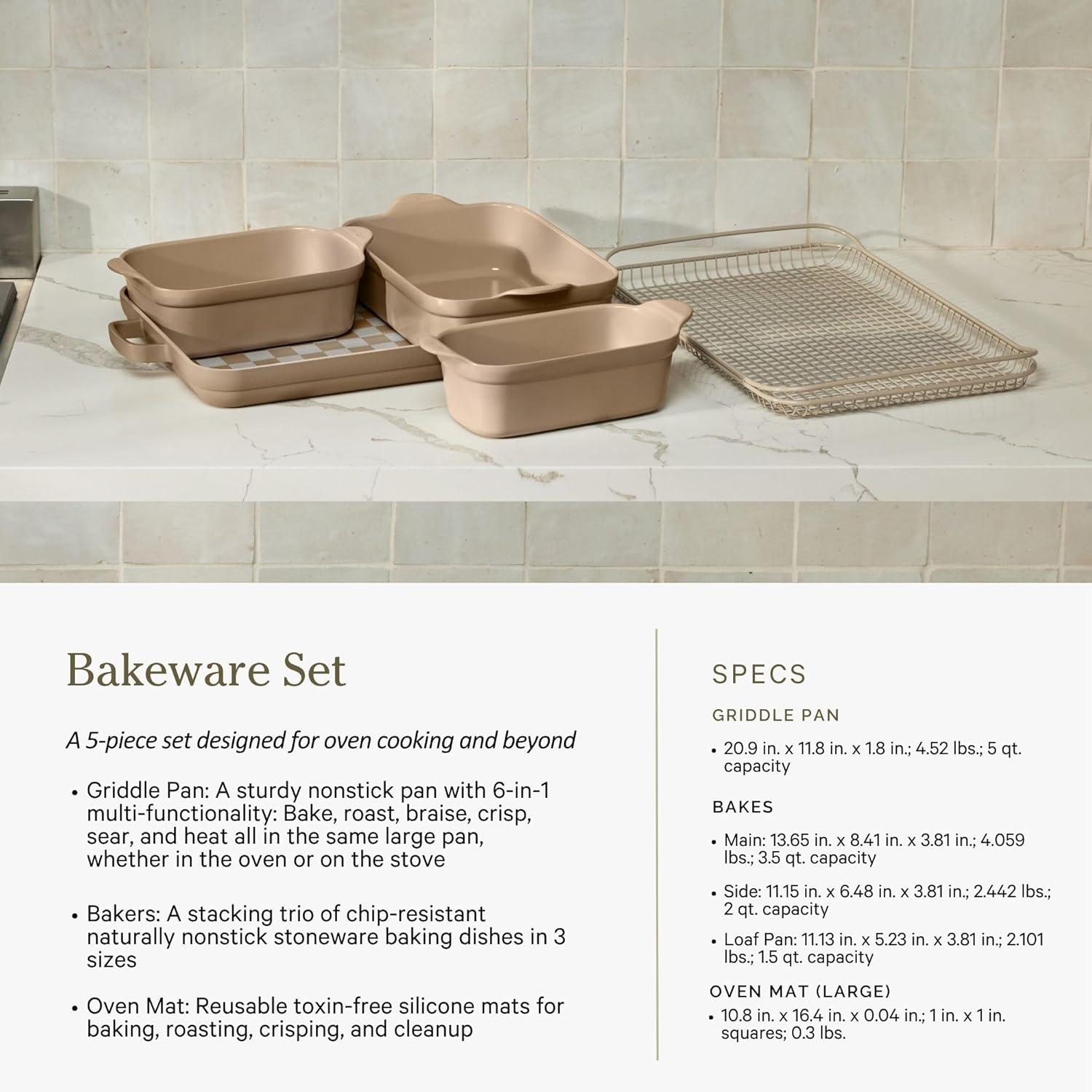 image:imageOur Place 15Piece Titanium Pro Cookware amp Bakeware Set TriPly Titanium amp Stainless Steel Nonstick Fry Pans amp Pots Ceramic Nonstick Bakers amp Griddle Pan Nontoxic PFASFree Sage