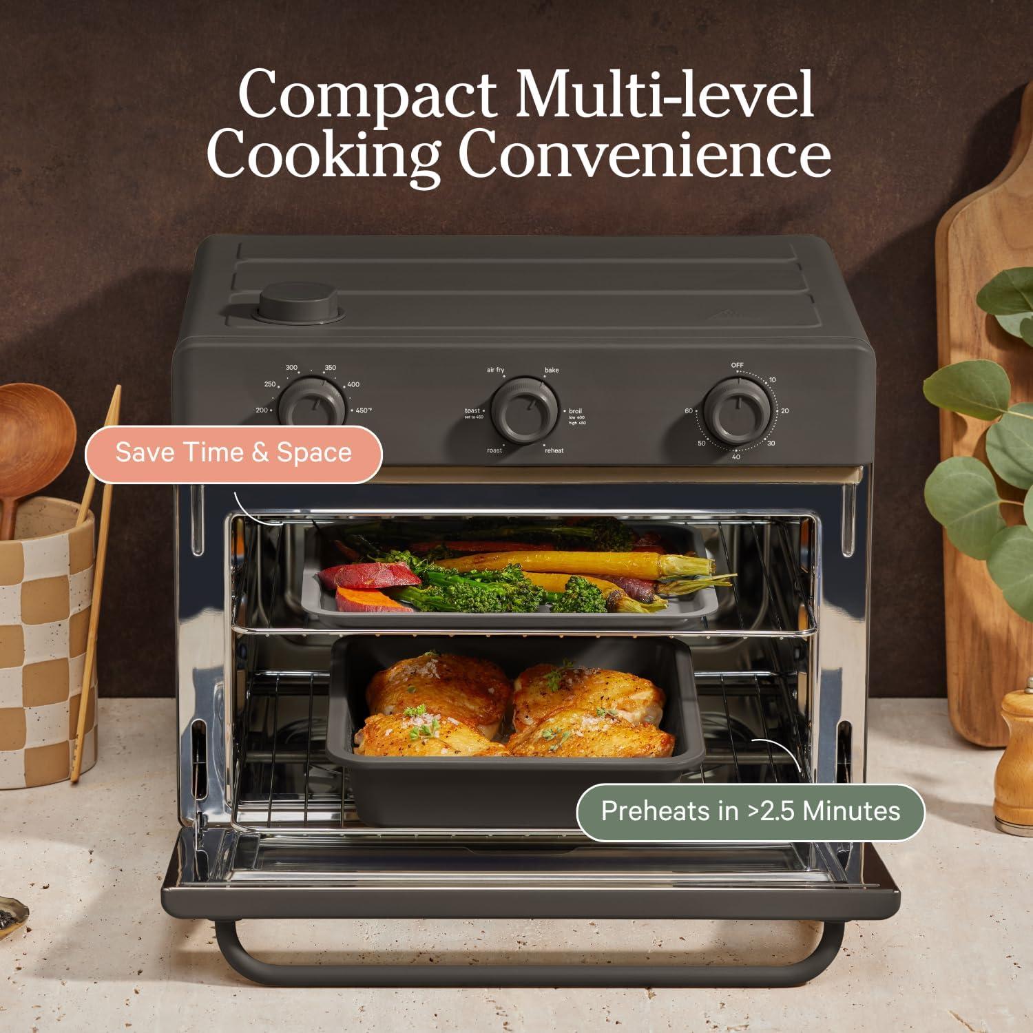 image:imageOur Place Wonder Oven Bakers Kit 3Piece ToxinFree Ceramic Nonstick Bakeware Set 8 Round 8 Square 6Cup Muffin Pan OvenSafe up to 450F SpiceSpice