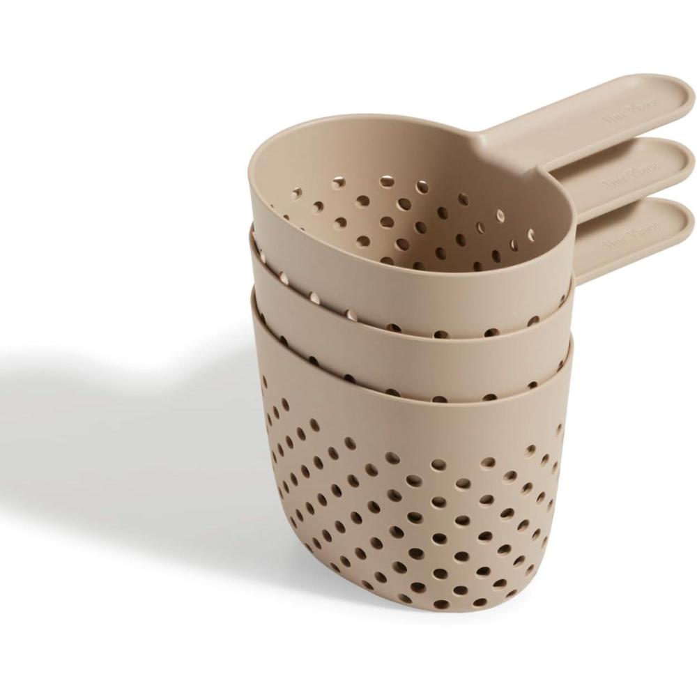 image:imageOur Place Cooker Cups SpaceSaving Cooking Baskets for Perfect Pot Dishwasher Safe FoodGrade Nylon 4Cup Capacity Each One Pot Efficiency Blue SaltSteam