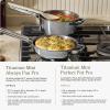 Our Place 15-Piece Titanium Pro Cookware & Bakeware Set | Tri-Ply Titanium & Stainless Steel Nonstick Fry Pans & Pots | Ceramic Nonstick Bakers & Griddle Pan | Non-toxic, PFAS-Free | Spice