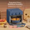 Our Place Wonder Oven Baker’s Kit – 3-Piece Toxin-Free Ceramic Nonstick Bakeware Set (8” Round, 8” Square, 6-Cup Muffin Pan) – Oven-Safe up to 450°F – Spice(Blue Salt)