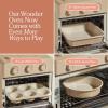 Our Place Wonder Oven Baker’s Kit – 3-Piece Toxin-Free Ceramic Nonstick Bakeware Set (8” Round, 8” Square, 6-Cup Muffin Pan) – Oven-Safe up to 450°F – Spice(Steam)