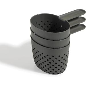 Our Place Cooker Cups – Space-Saving Cooking Baskets for Perfect Pot | Dishwasher Safe, Food-Grade Nylon | 4-Cup Capacity Each | One Pot Efficiency | Blue Salt(Char)