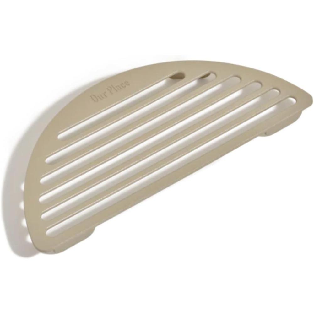 image:imageOur Place Fry Deck Nonstick Ceramic Coated Frying Accessory for Always Pan amp Perfect Pot Lightweight HeatResistant Includes Cooking Chopsticks Enhances Frying Experience SteamSteam