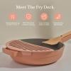 Our Place Fry Deck – Nonstick Ceramic Coated Frying Accessory for Always Pan & Perfect Pot | Lightweight, Heat-Resistant | Includes Cooking Chopsticks | Enhances Frying Experience | Steam(Spice)